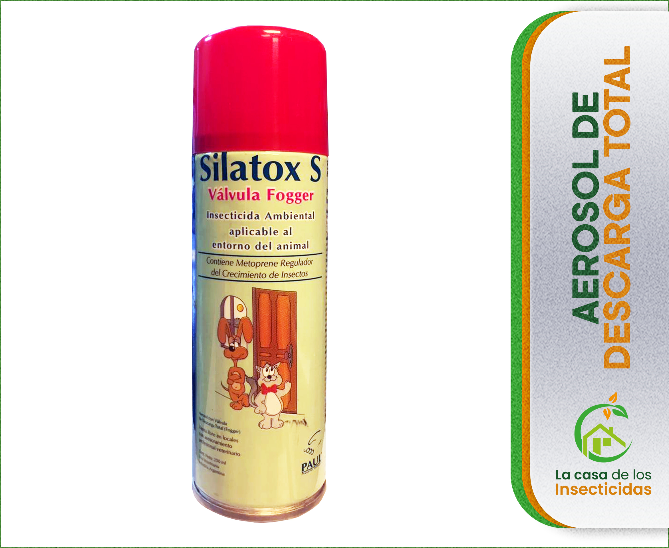 Silatox Fog Aerosol Control de Pulgas